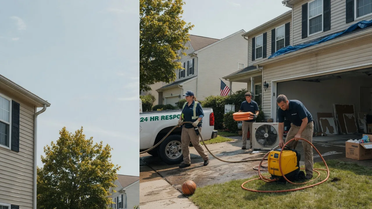 Emergency Water Damage Restoration in Powhatan Point, OH near me